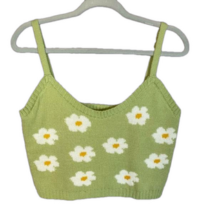 Alter’d State Daisy Knit Crop Top
